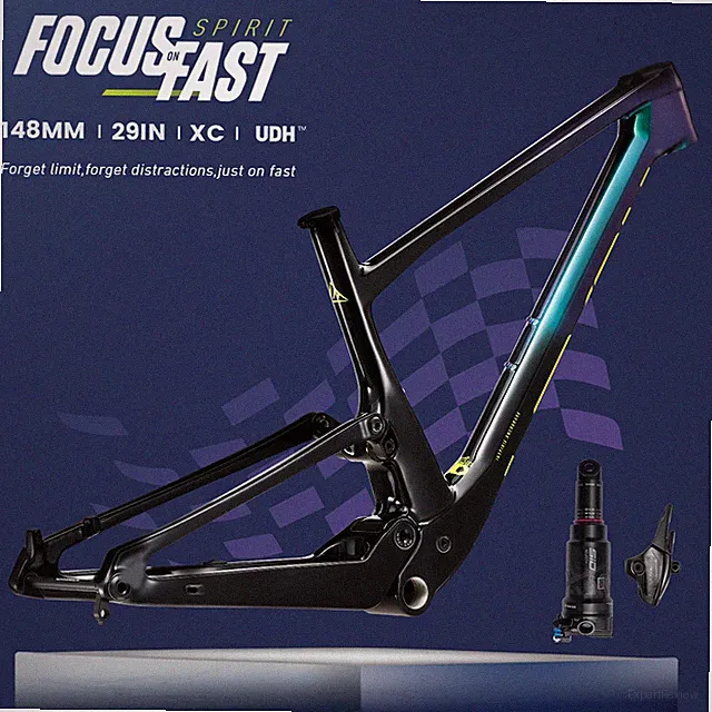 29" Carbon Integrated Suspenion Boost MTB Frame Trail Trunnion Shock Bike Frame