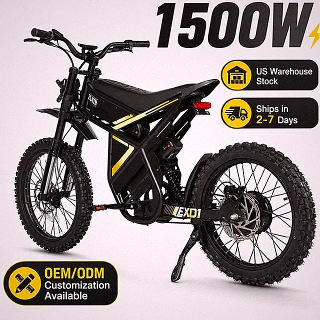 52V 30Ah 37MPH 1500W Electric Bike Dual Suspension LCD E-Bike 97Miles Long Range