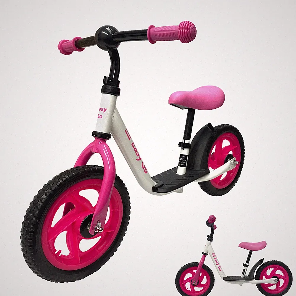 Balance Bike - Adjustable Seat & Handlebars - Unisex - 18 Months to 6 Years Old