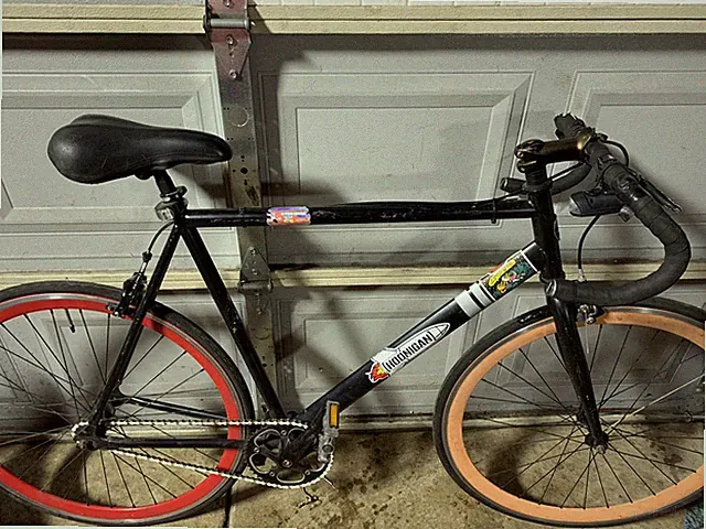 Bike(flat tires)(not fixed gear)