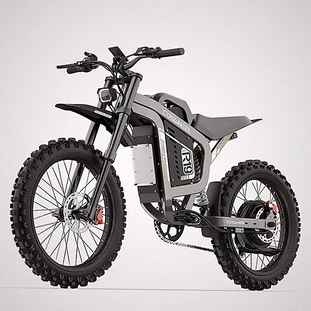 COSWHEEL R19 60MPH Electric Dirt Bike, 9000W 72V 40AH Adult E-bike 125Mi