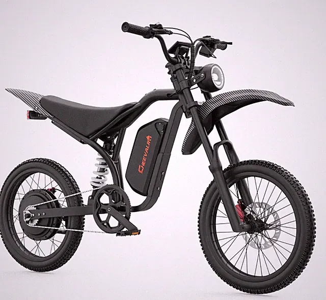 Dual Motor CHEEVALRY GS20 Electric bike 60V 32AH E-Mountain Bike 19in Cross Bike