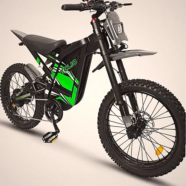 Eclio 19" E-Dirt Bike for Adults 4000W Peak Fat Tires 40MPH Electric Motorcycle