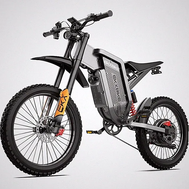 Electric Dirt bike 5000W Peak Electric Motorcyc Adult 60V 30Ah 48MPH Fast Ebike
