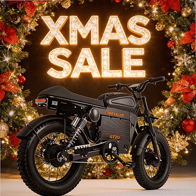FAT TIRE ELECTRIC DIRT BIKE 3000W/6000W 45MPH 60V 32AH MOUNTAIN E BIKE Cheevalry