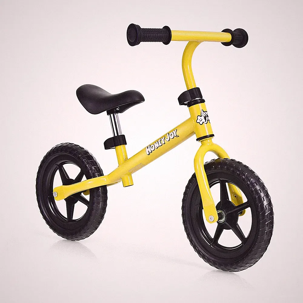 Kids No Pedal Training Bicycle Balance Bike w/ Adjustable Handlebar & Seat